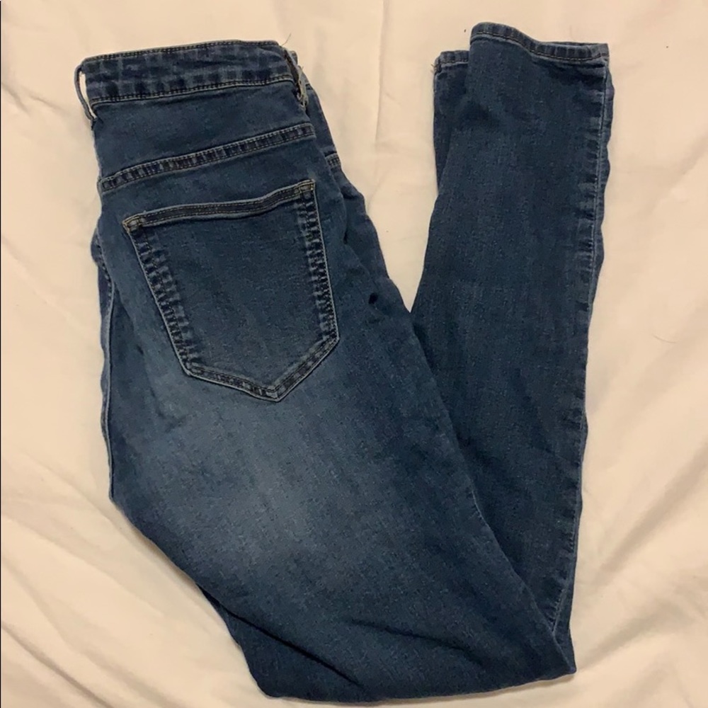 Blue Skinny Jeans
